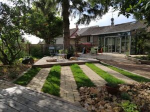 AMÉNAGEMENT PAYSAGÈRE dallage à Satolas-et-Bonce