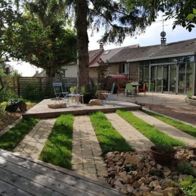 AMÉNAGEMENT PAYSAGÈRE dallage à Satolas-et-Bonce